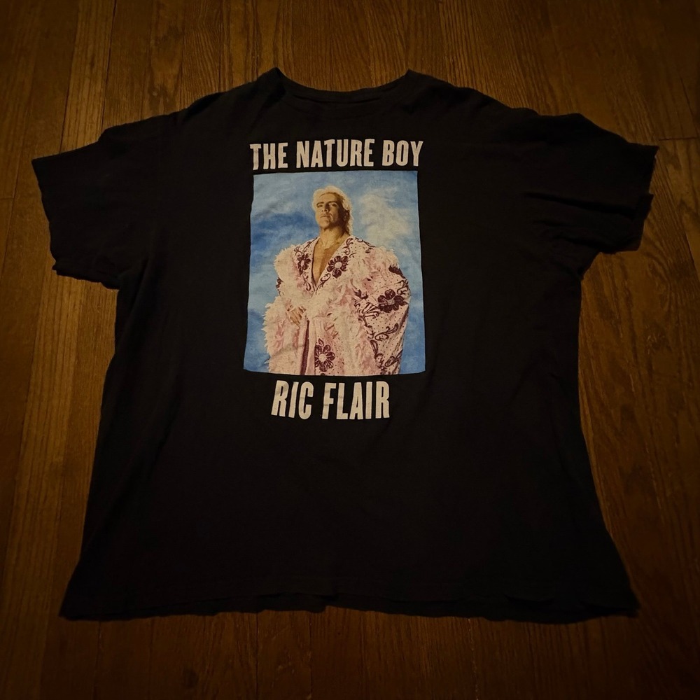 Ric Flair Nature Boy T-Shirt‎ WWE Legends 2X